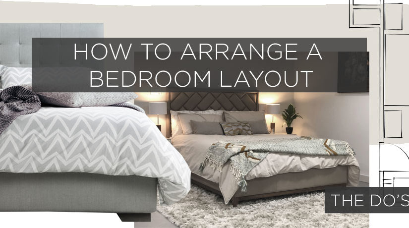 Arrange a bedroom layout